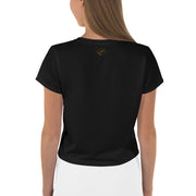 Black Crop Tee