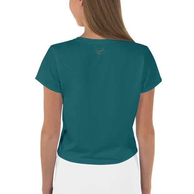 Green Crop Tee