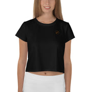 Black Crop Tee