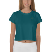 Green Crop Tee