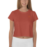 Red Crop Tee