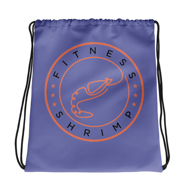 Purple Drawstring bag