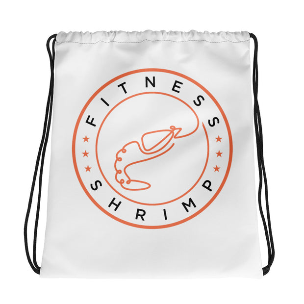 White Drawstring bag
