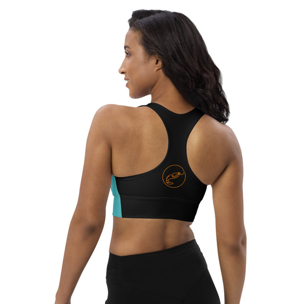 Aqua Longline sports bra