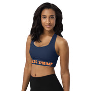 Navy Longline sports bra