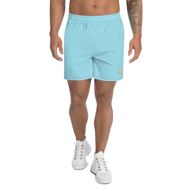 Light Blue Long Shorts