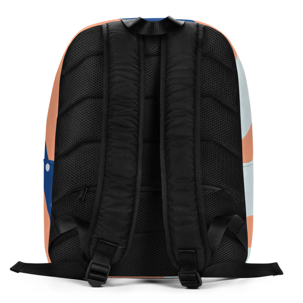 Orange Abstract Backpack