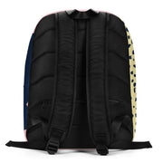 Pink Abstract Backpack