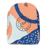Orange Abstract Backpack