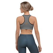 Grey Sports bra