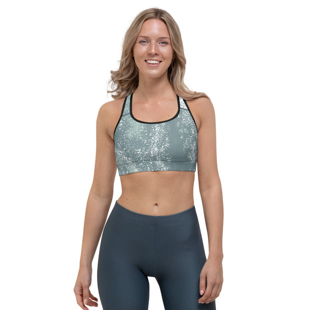 Green Splash Sports bra