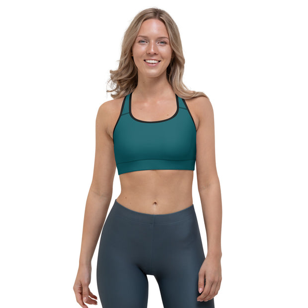 Green Sports bra