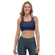 Navy Sports bra