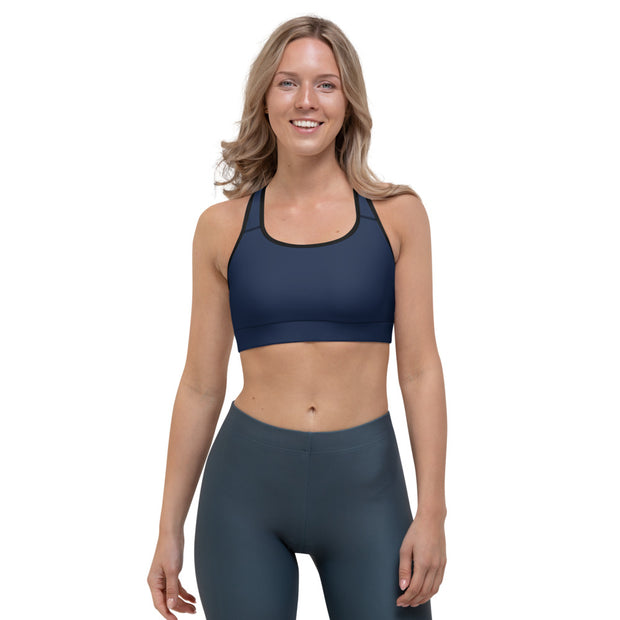 Navy Sports bra