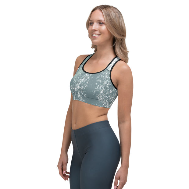 Green Splash Sports bra