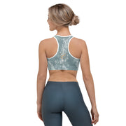 Green Splash Sports bra