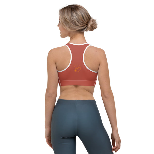 Red Sports bra