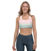 Pink Watercolour Sports bra
