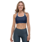 Navy Sports bra