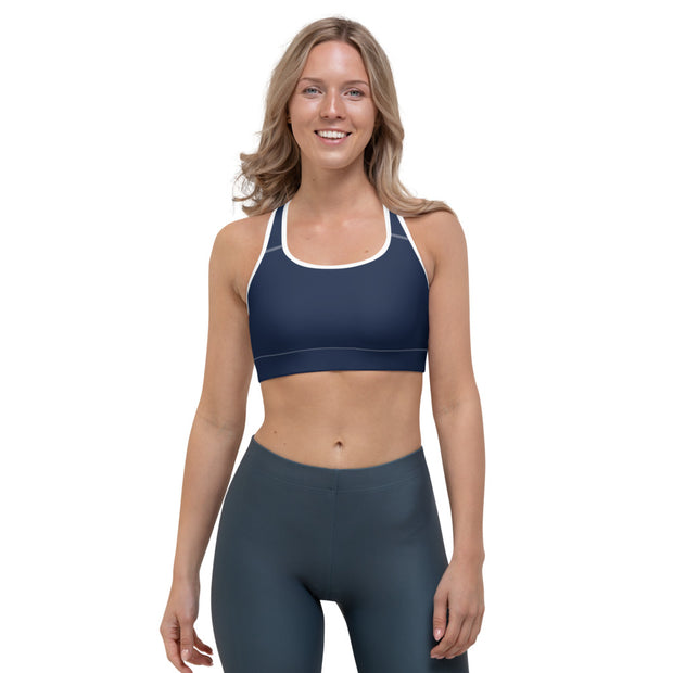 Navy Sports bra