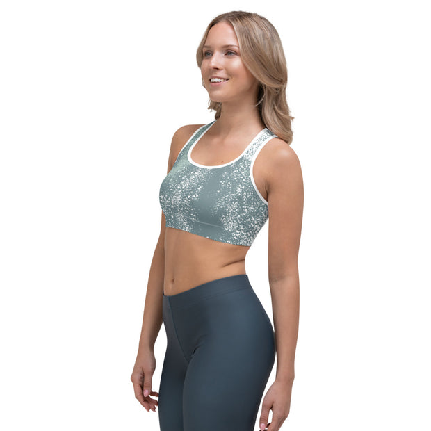 Green Splash Sports bra