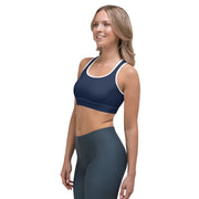 Navy Sports bra