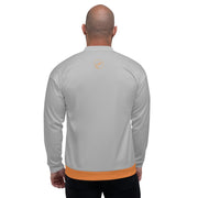 Silver Bomber Jacket
