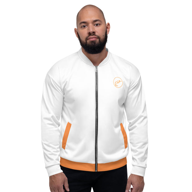 White Bomber Jacket