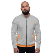 Silver Bomber Jacket