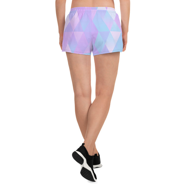 Purple Diamond Short Shorts
