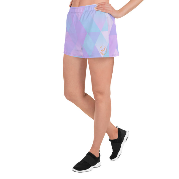 Purple Diamond Short Shorts