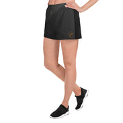 Black Abstract Short Shorts