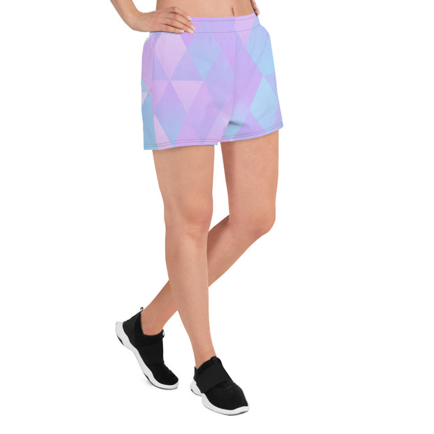Purple Diamond Short Shorts
