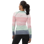 Pink Watercolour Workout Top