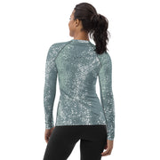 Green Splash Workout Top