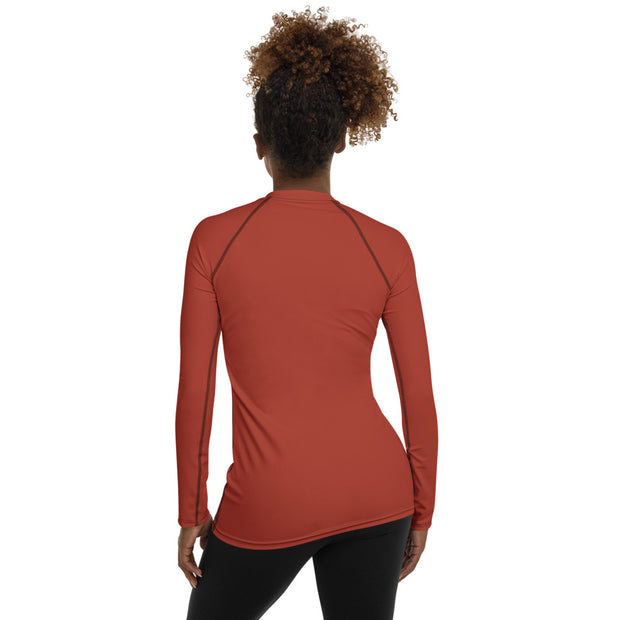 Red Rash Guard