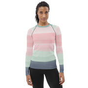 Pink Watercolour Workout Top
