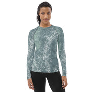 Green Splash Workout Top