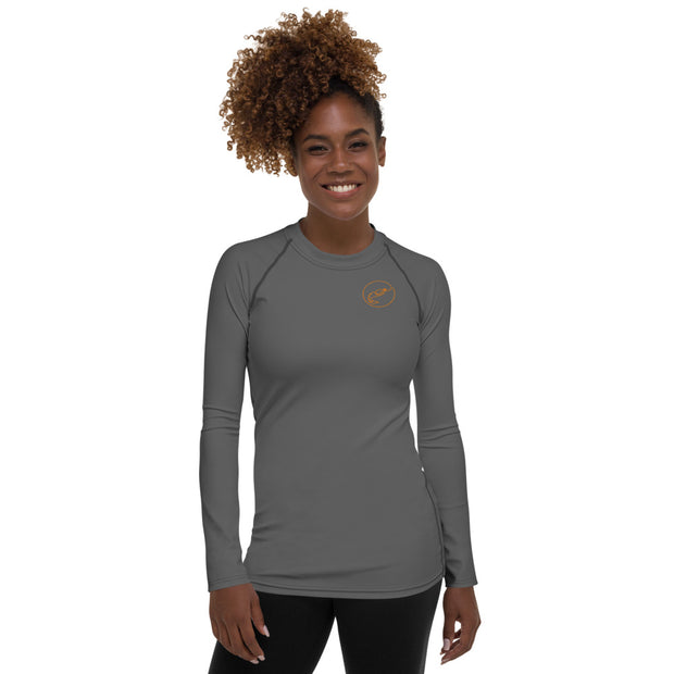 Grey Rash Guard