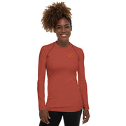 Red Rash Guard