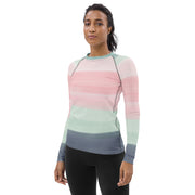 Pink Watercolour Workout Top