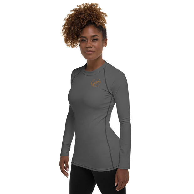 Grey Rash Guard