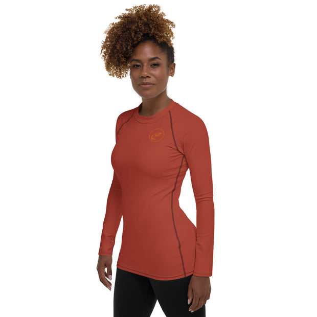 Red Rash Guard