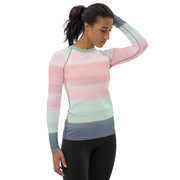 Pink Watercolour Workout Top