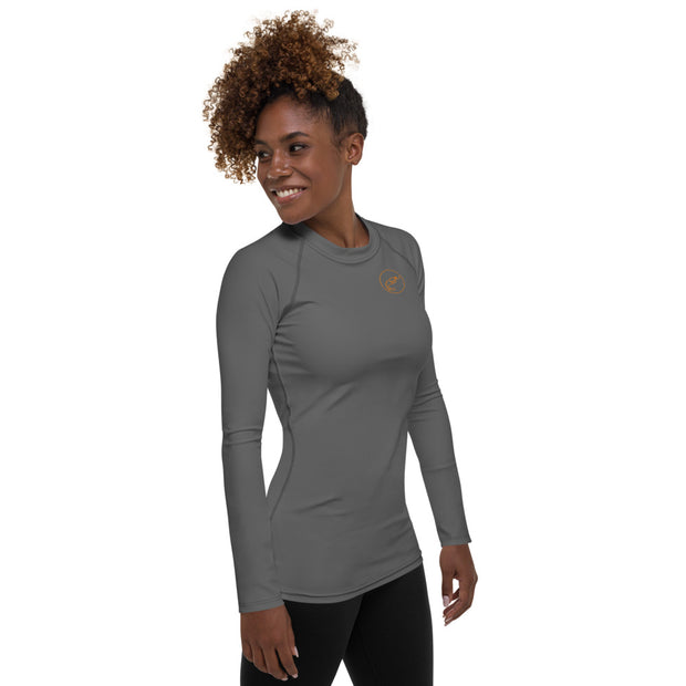 Grey Rash Guard