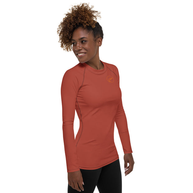 Red Rash Guard