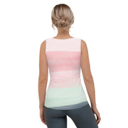 Pink Watercolour Tank Top