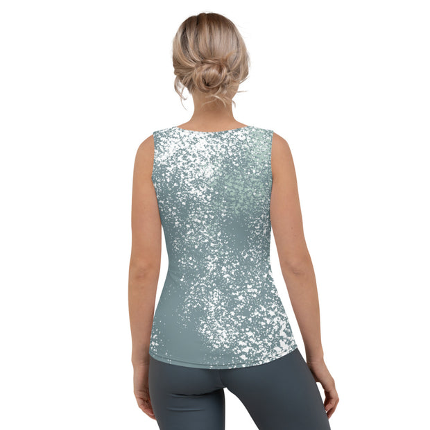 Green Splash Tank Top