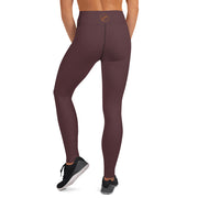 Red Yoga Leggings