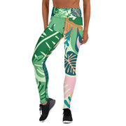 Tropical Yoga Leggings